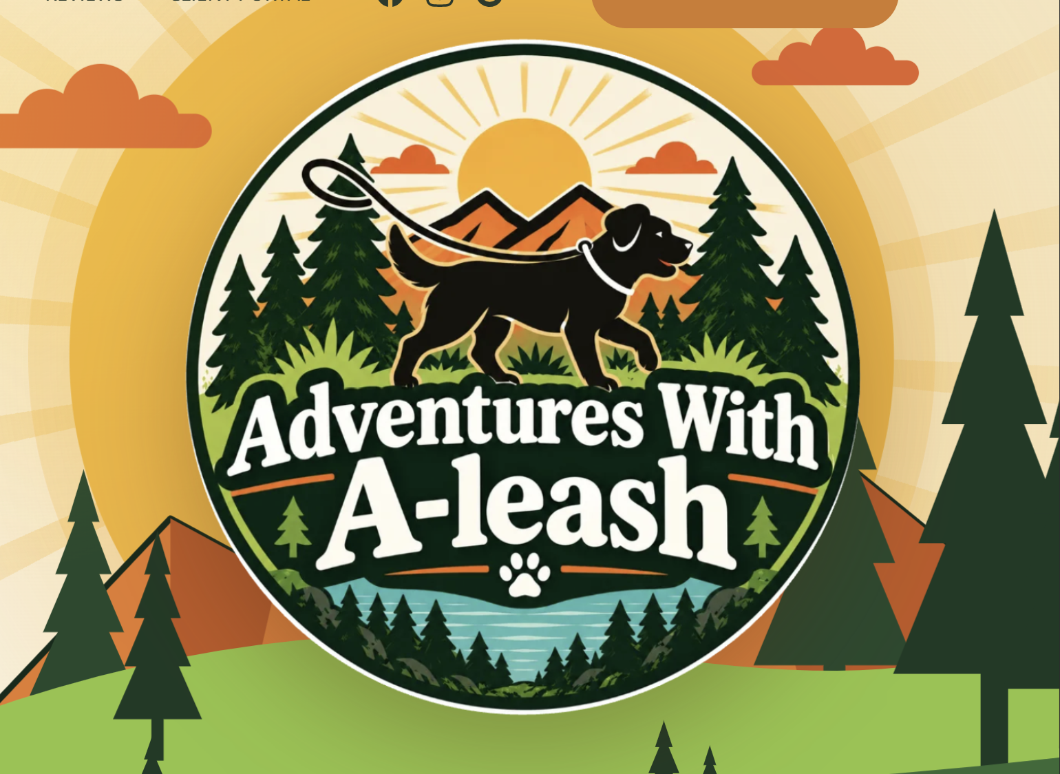 Adventures With A Leash logo